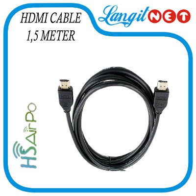 HS AIRPO HDMI CABLE 1.5 METER 4K HS HDC 1.5M