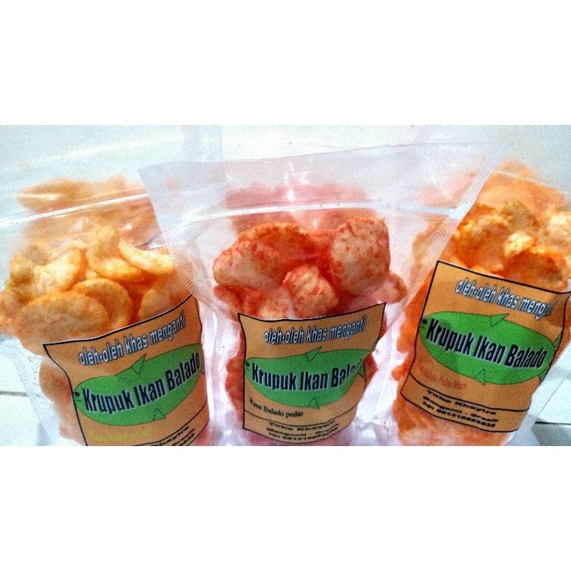 

krupuk ikan balado