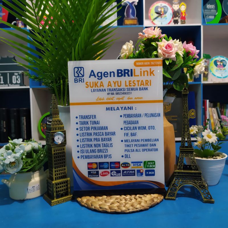 

JUAL PAPAN PERINGATAN AGEN BRILINK, PAPAN AKRILIK BRILINK, PAPAN MEJA BRILINK, AKRILIK PERHATIAN