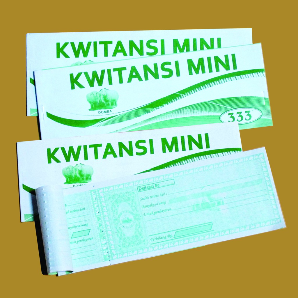 

KWITANSI MINI HVS ISI 25