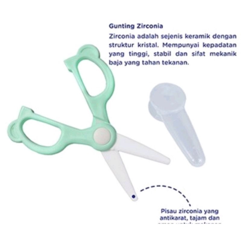 Babysafe Baby Food Scissor/Gunting Makanan BFS01