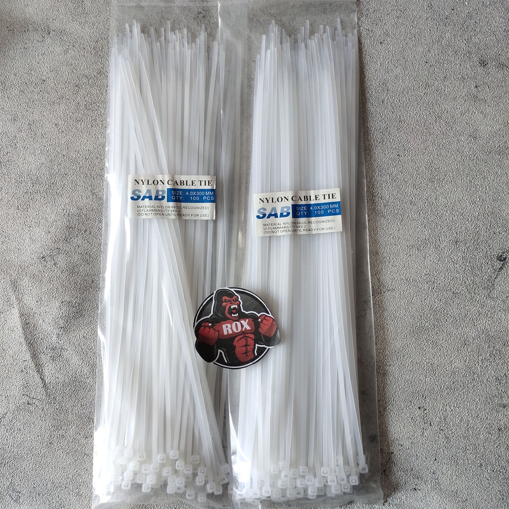 Kabel Ties Kabel Tis Cable Ties Tali Ties Pengikat Kabel 30 CM Isi 100 PCS