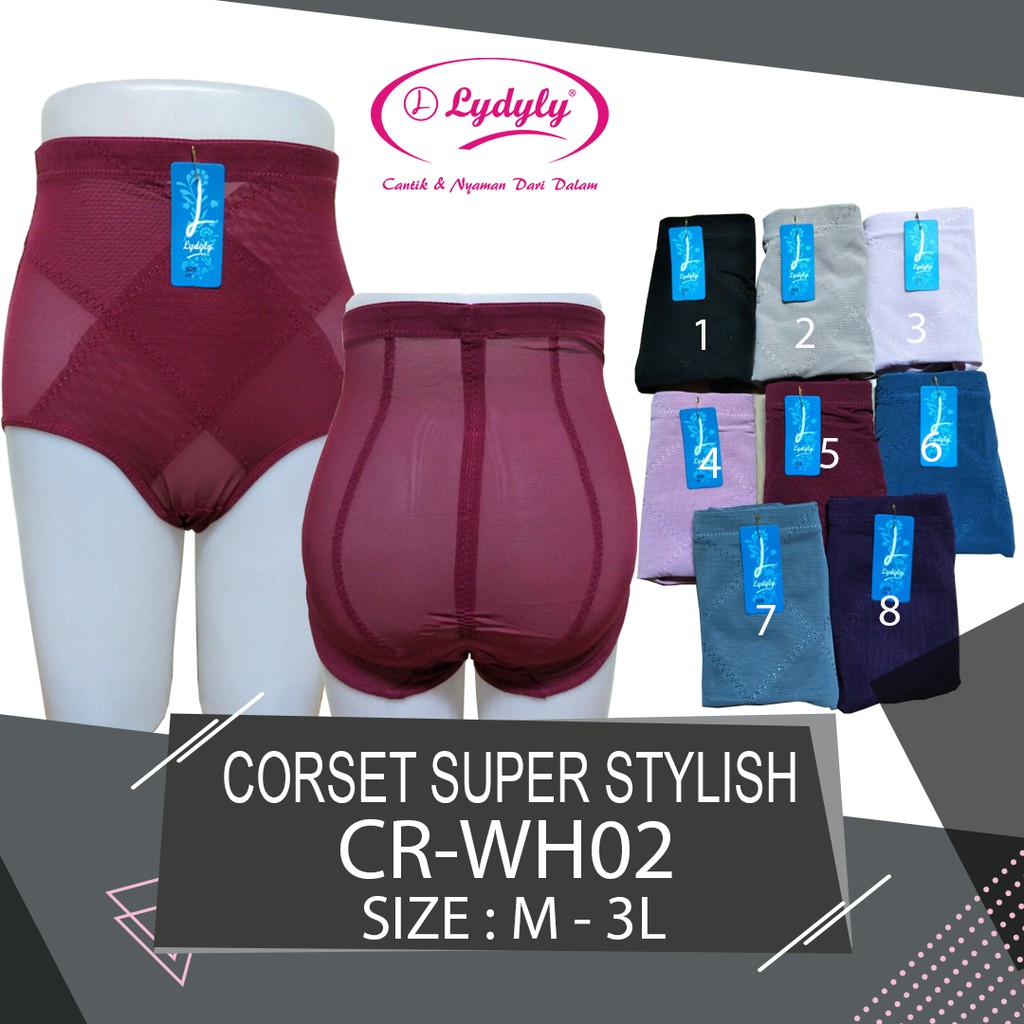 Celana Dalam Corset Perut Buncit Press Body Korset | Shapewear Cd Pengecil Perut Korset Cr Wh02 Pela