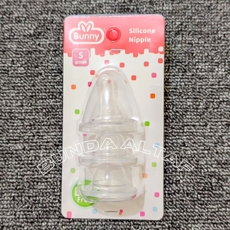 Dot Bayi Reguler isi 3 size S M L / Silicone Nipple BPA Free [ Bunda Altaf ]