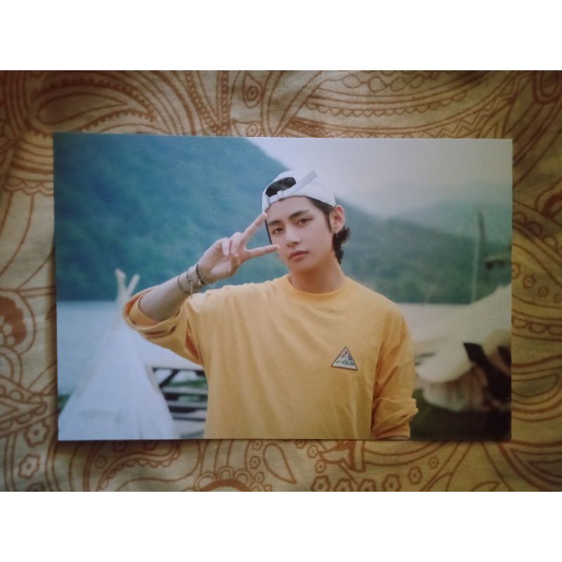 BTS POSTCARD OFFICIAL IN THE SOOP TAEHYUNG/V