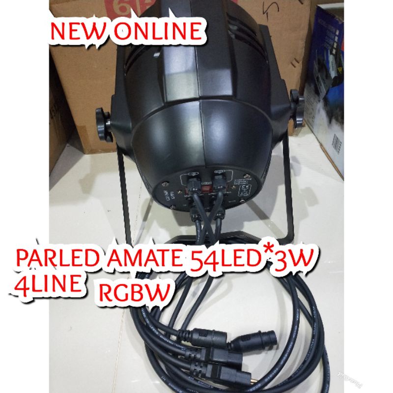 LAMPU PARLED AMATE RGBW 54LED*3W 4LINE