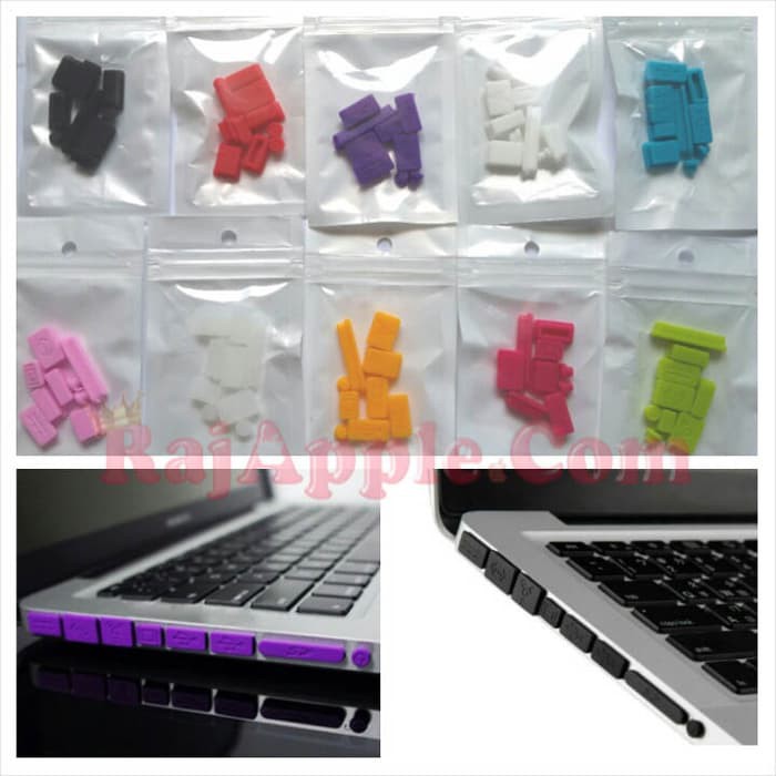 Paket Hemat / Bundling, Case Macbook SAND + Keyboard + Dust Plug