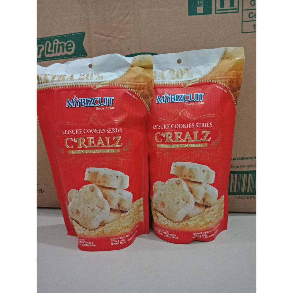 

Mybizcuit C'real Kukis dengan sereal 120 g
