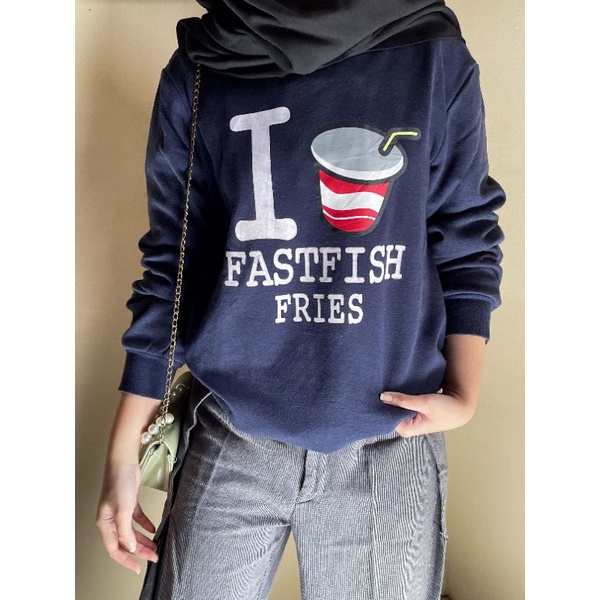 Crewneck Fast Fish