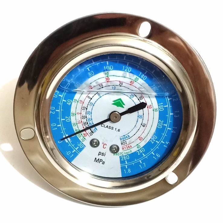 METERAN MONIFOLD PRESSURE GAUGE LOW PRESSURE