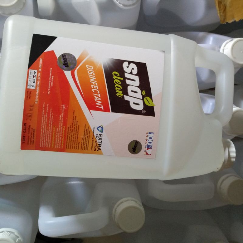 snap clean disinfectant 4 lt