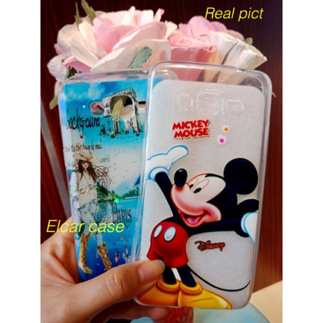 Soft jelly case softcase silikon karakter pooh samsung galaxy grand prime plus prime+ g530h