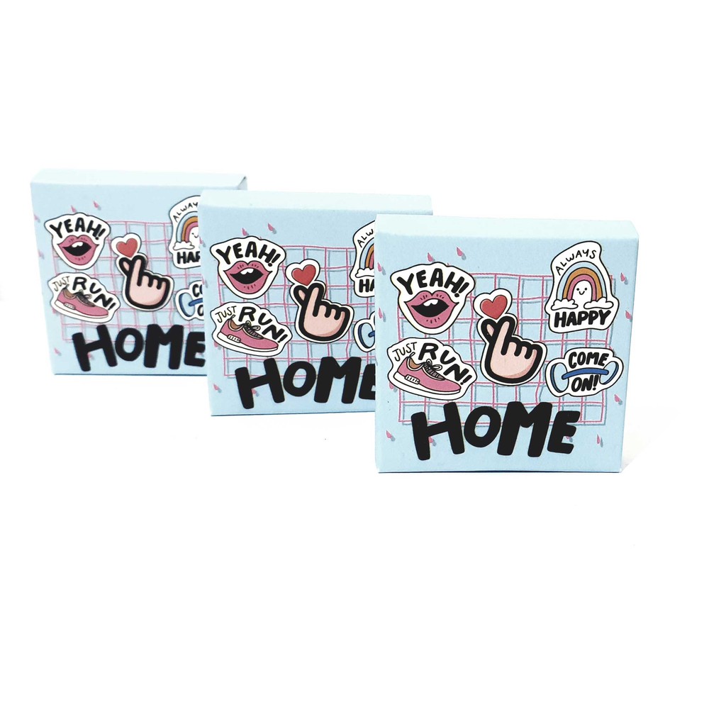 

Stiker journal HOME untuk notebook, scrapbook, bullet journal