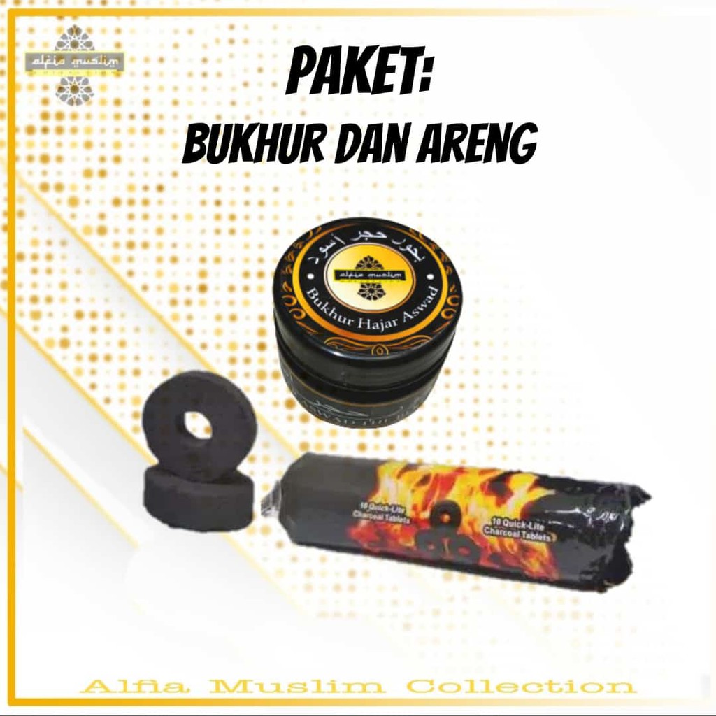 Buhur Dupa Bakhor Paket Buhur Aroma Saudi dan Areng