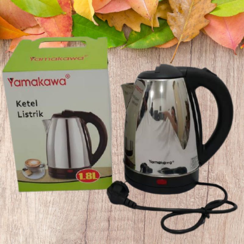 Teko listrik ketel ketle listrik mug listrik 1,8 Liter merk yamakawa