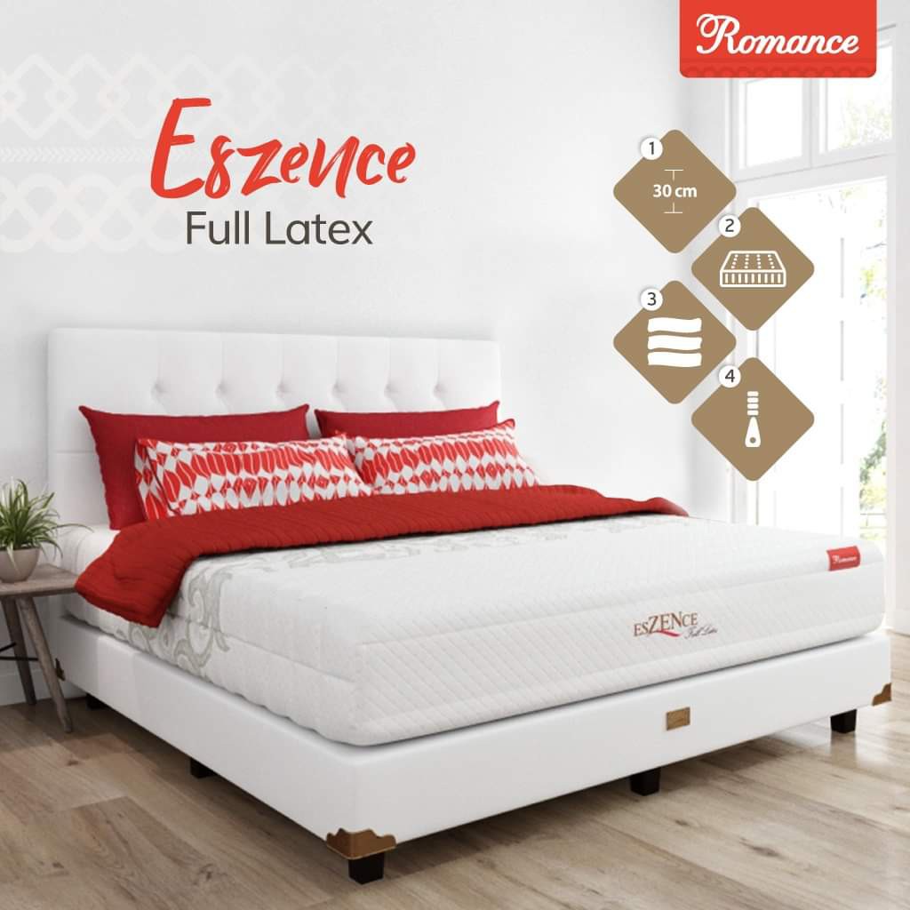 Matras/Springbed/Kasur Romance Type Eszence Full Latex