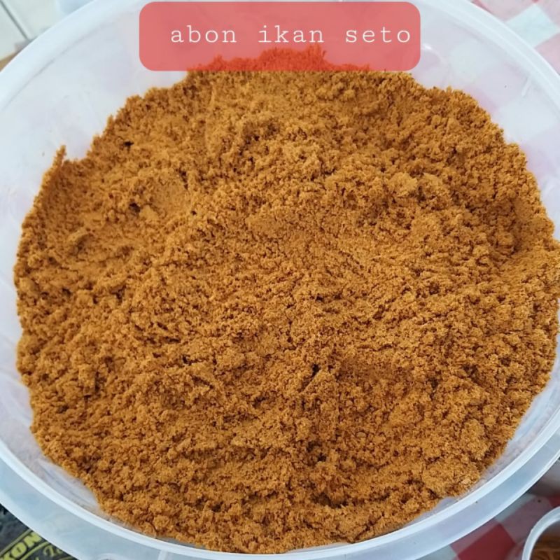 

Sambelingkung Ikan Seto / Abon Ikan Seto / Abon Bangka 250 gram