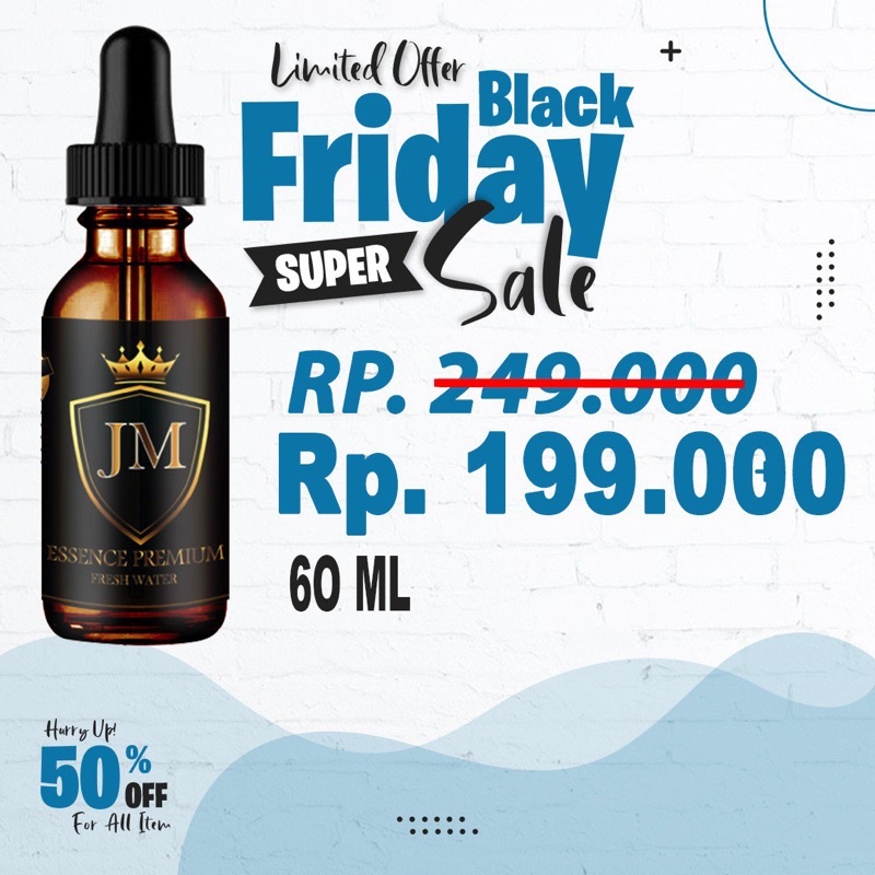 ESSENCE JM PREMIUM 60ML - essen gacor - essen anti boncos - essen ikan original