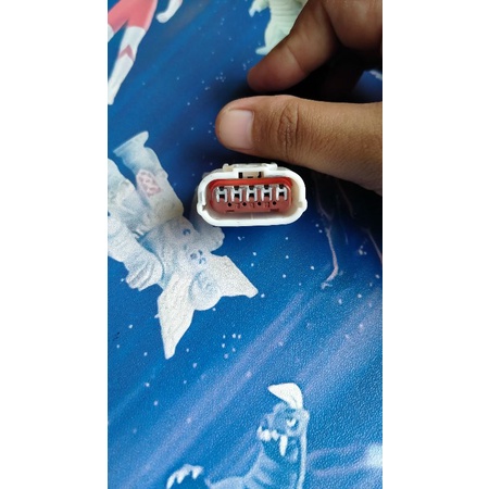 soket kabel fuelpump pelampung apung bensin  Honda fi beat Scoopy Vario spacy