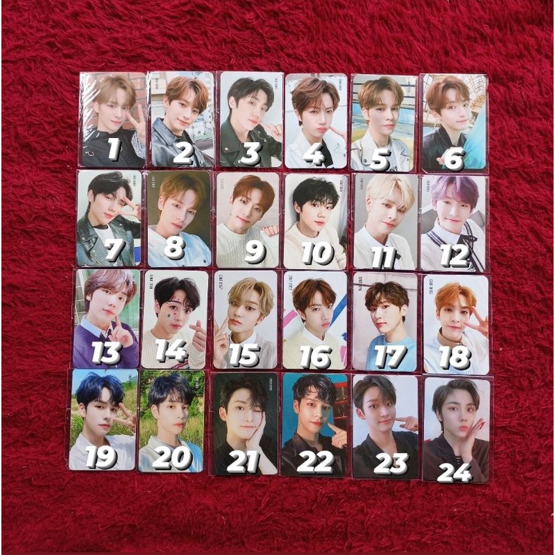 CRAVITY SERIM JUNGMO SEONGMIN WONJIN TAEYOUNG PHOTOCARD CLOUD 9 FANKIT ALBUM POSTCARD
