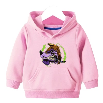 Sweater Anak Srigala Hoodie Anak Fleece Usia 2 - 6 tahun