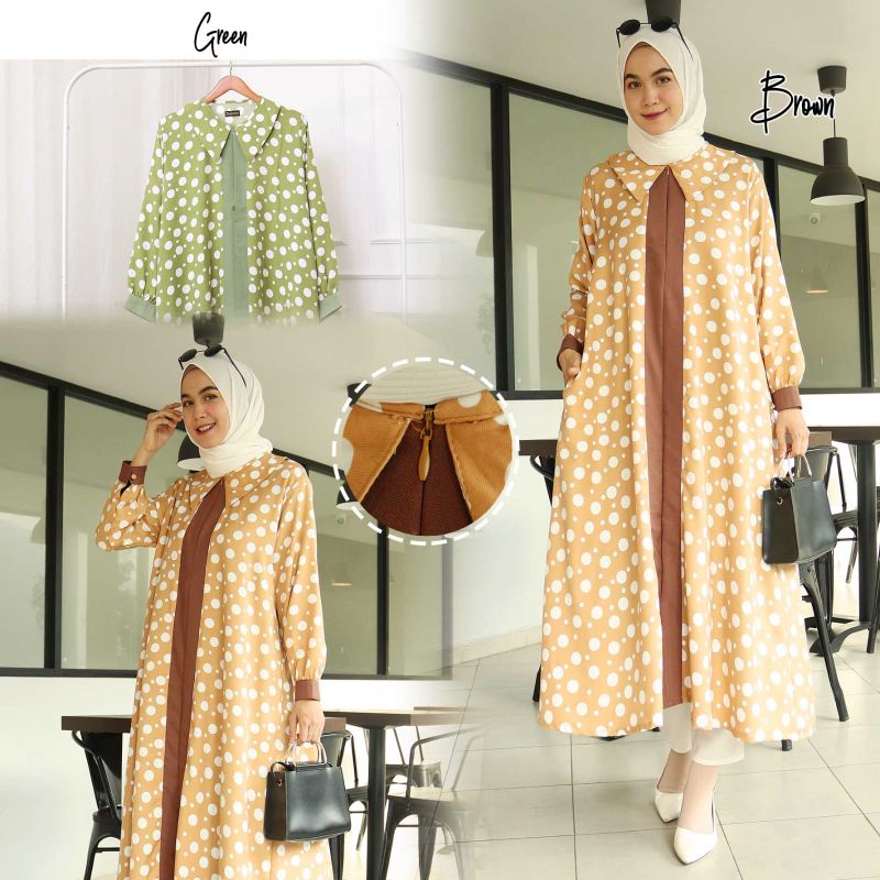 FESYA LONG DRESS SHAKILA MOTIF PREMIUM