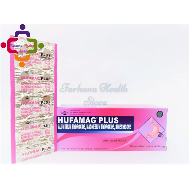 Original Hufamag Plus Tablet / Untuk Maag Dan Kembung Paten