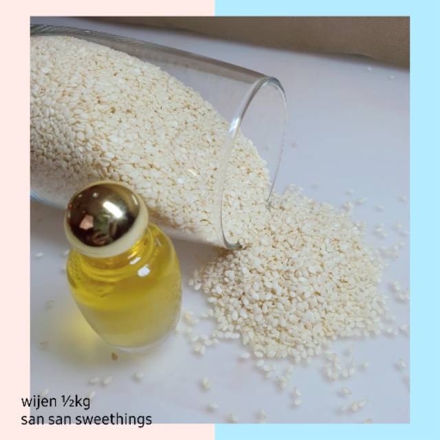 

Wijen Putih 500 gram (½kg)