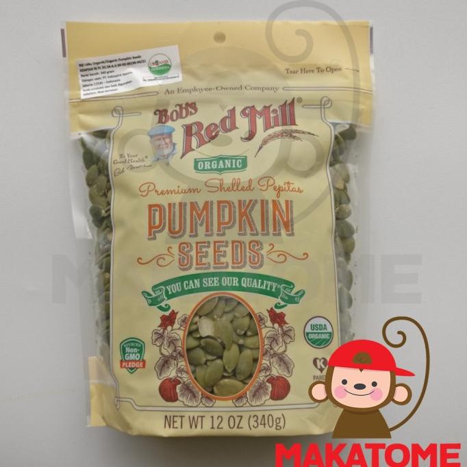 

Bob Red Mill Organic Pumpkin Seeds 12 oz 340gr Seed 340 gr bobs s 12oz