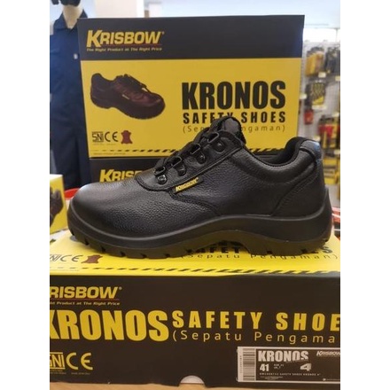SAFETY SEPATU PENGAMAN SAFETY SHOES KRONOS ORIGINAL KRISBOW NGF96415BF