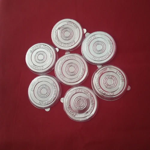 Tutup cup jelly 130ml / tutup plastik pudding 130ml