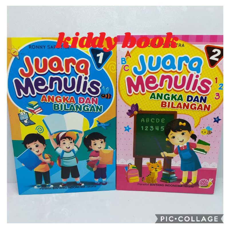 Buku Belajar Menulis Angka Dan Bilangan | Shopee Indonesia