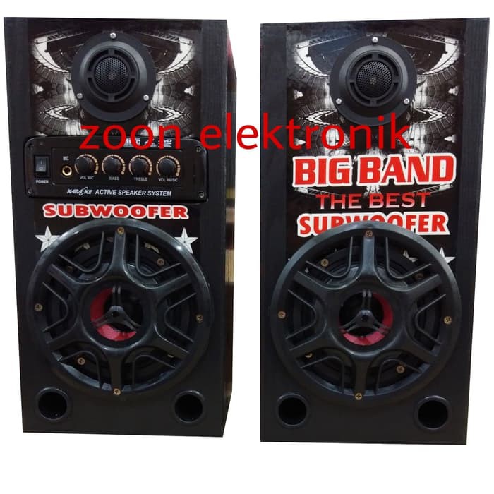 Speaker aktive merek Big Band type 160 Mic