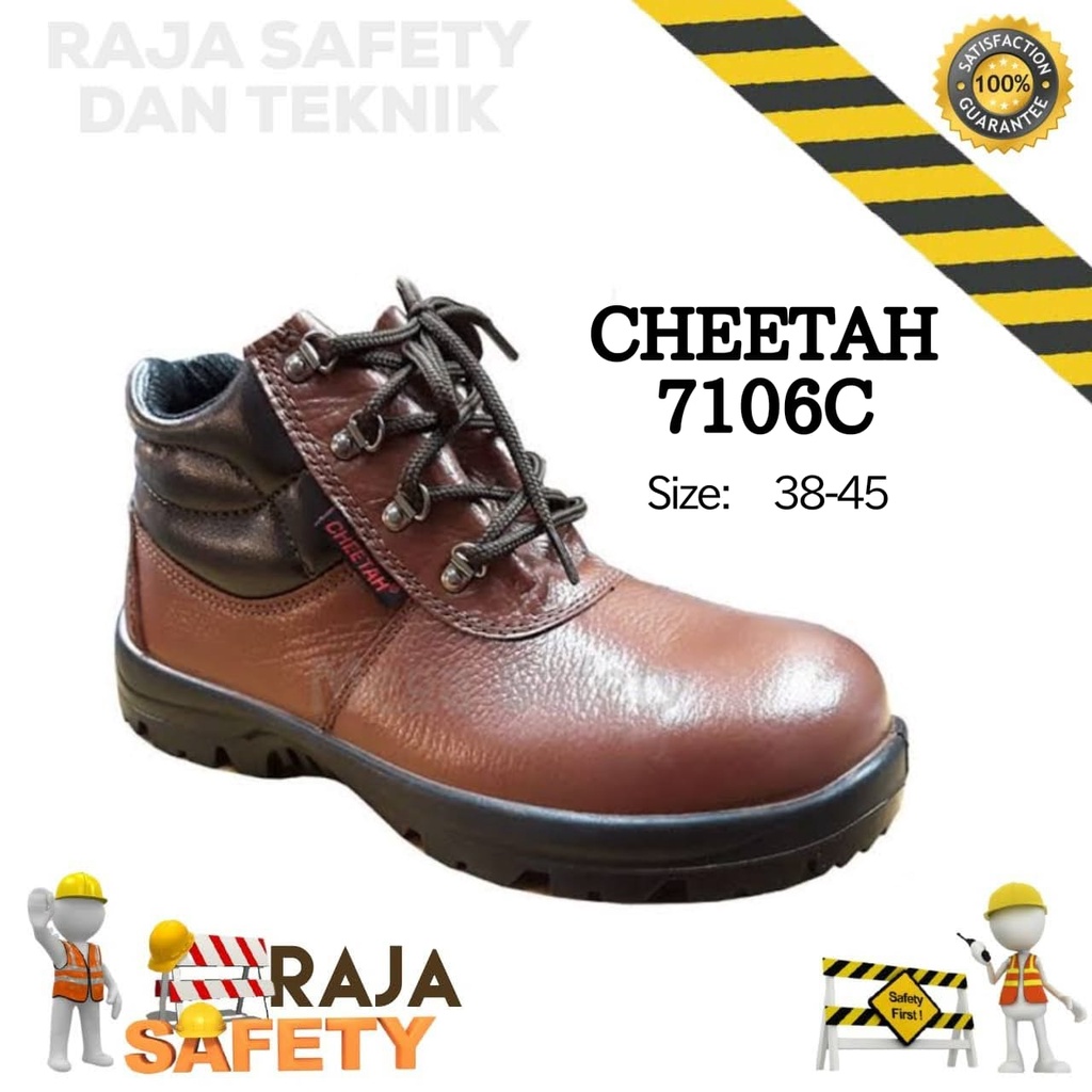 Safety Shoes Cheetah 7106 | Sepatu Safety CHEETAH 7106