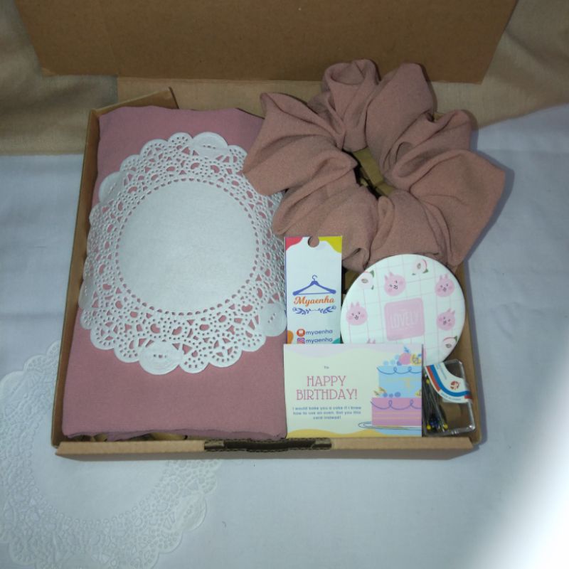 

hampers hadiah cewek/hampers hijab part 2