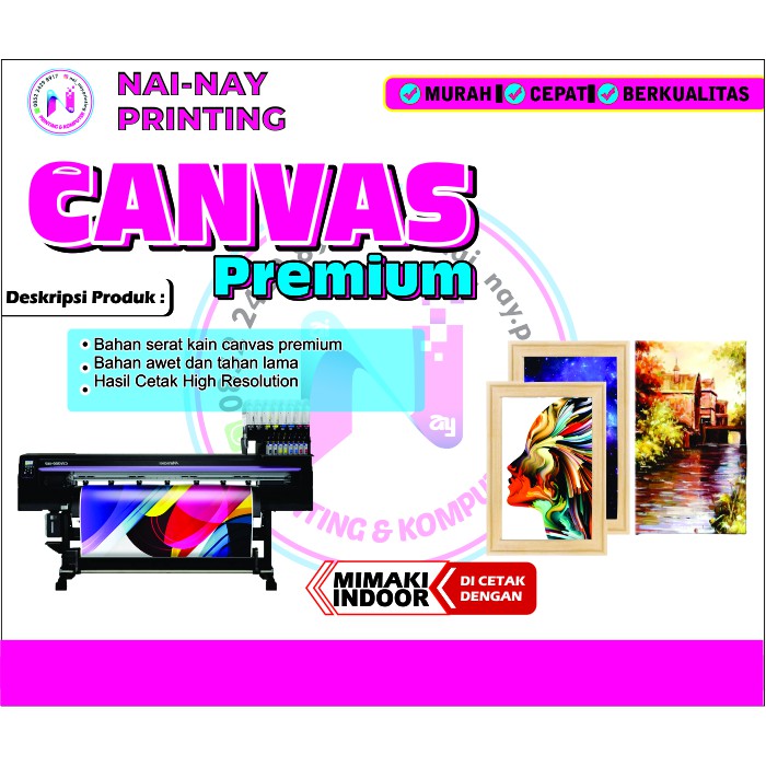 

CANVAS A3+ (33X48CM)