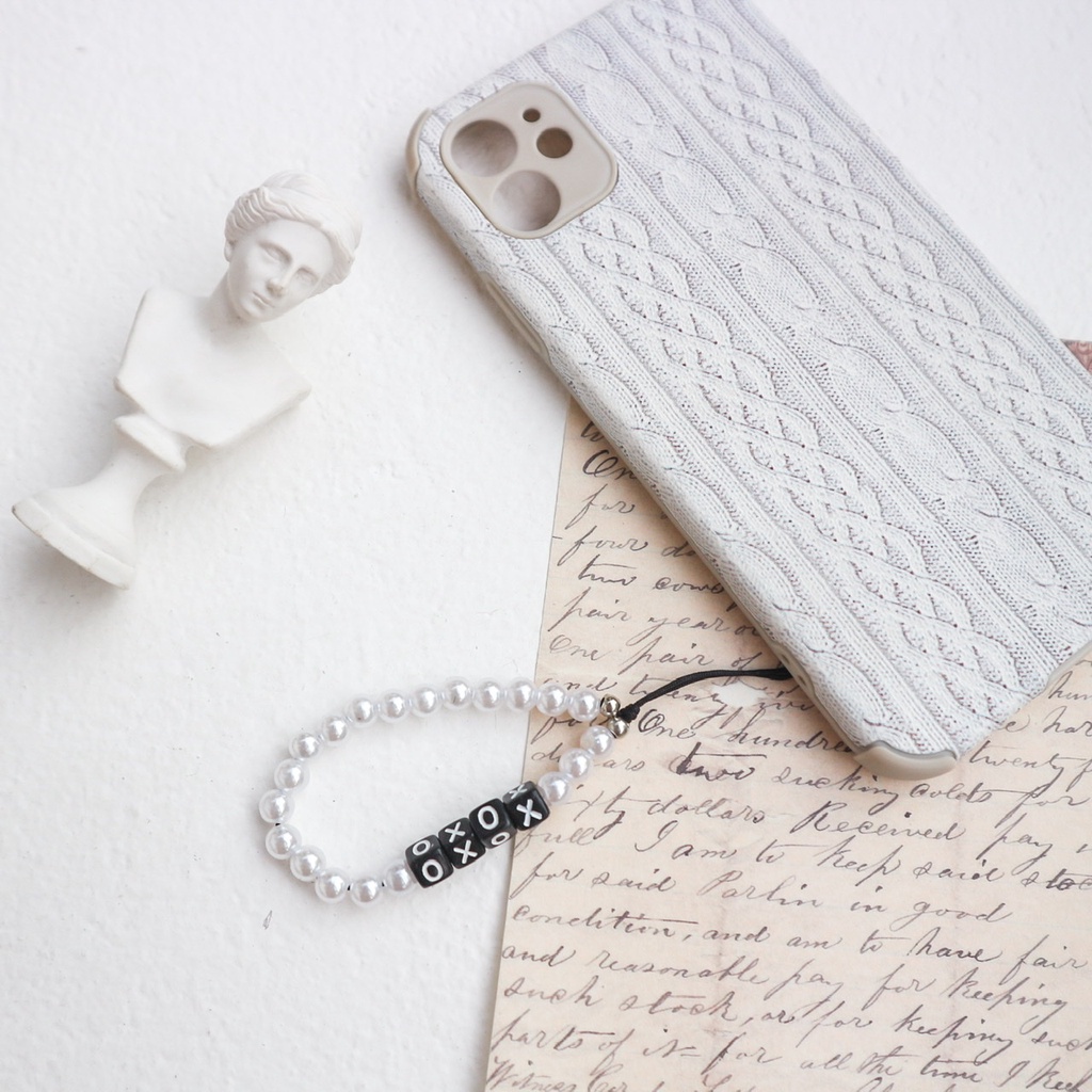 Beaded Phone Charm | Gantungan Hp Custom nama (TULIS DI NOTE)