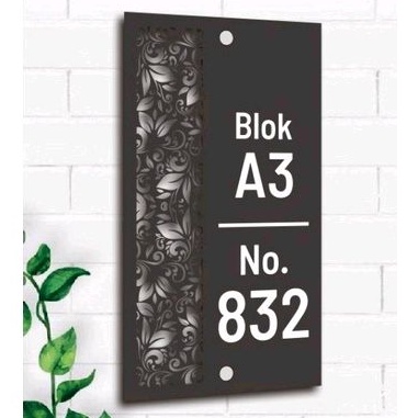 NOMOR RUMAH CUSTOM TIMBUL, NOMOR RUMAH ACRYLIC TIMBUL, NOMOR RUMAH TIMBUL, NOMOR RUMAH ELEGANT.
