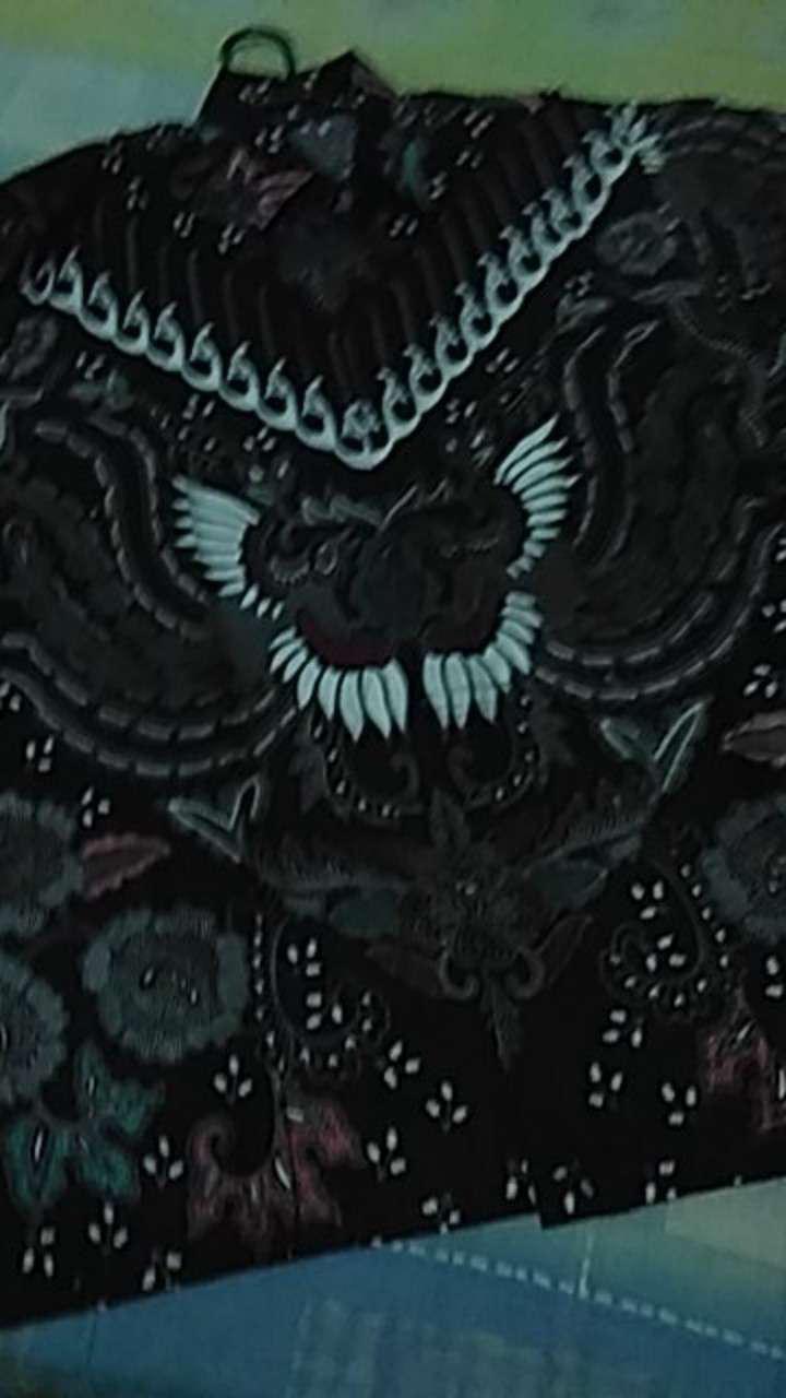 Batik Couple Keluarga Sania Ruffle Ori Ndoro Jowi Dnt Motif Kupu Putih