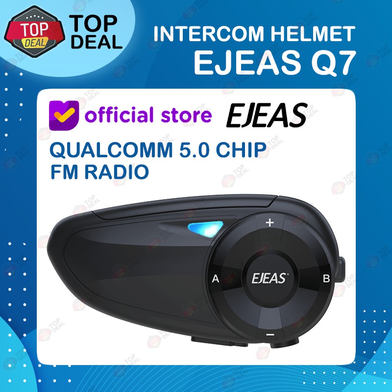 EJEAS Q7 Bluetooth 5.0 FM Radio 7 helm upgrade dr V6 Pro