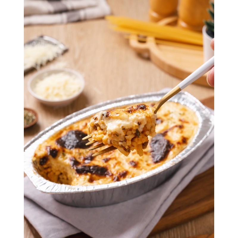 

Baked Spaghetti