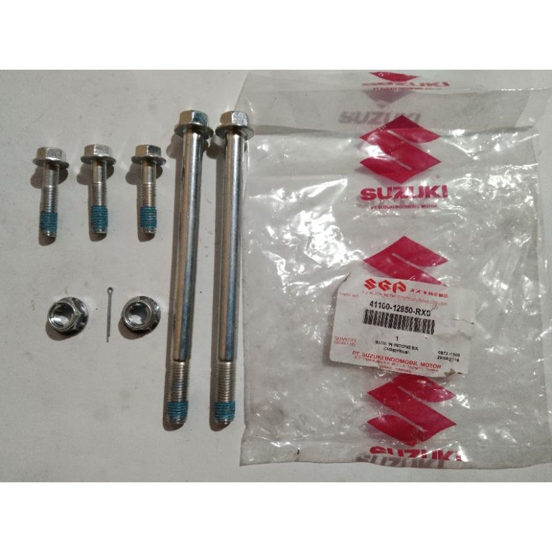 Baut dudukan Mesin / baut Mounting set Satria FU ori sgp