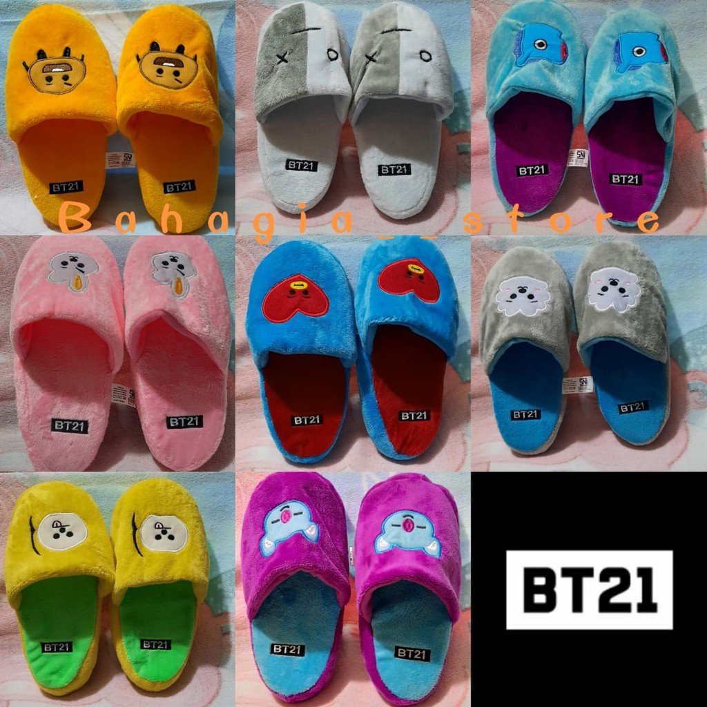 Sandal Slop Rumah/kamar BT21 Unofficial