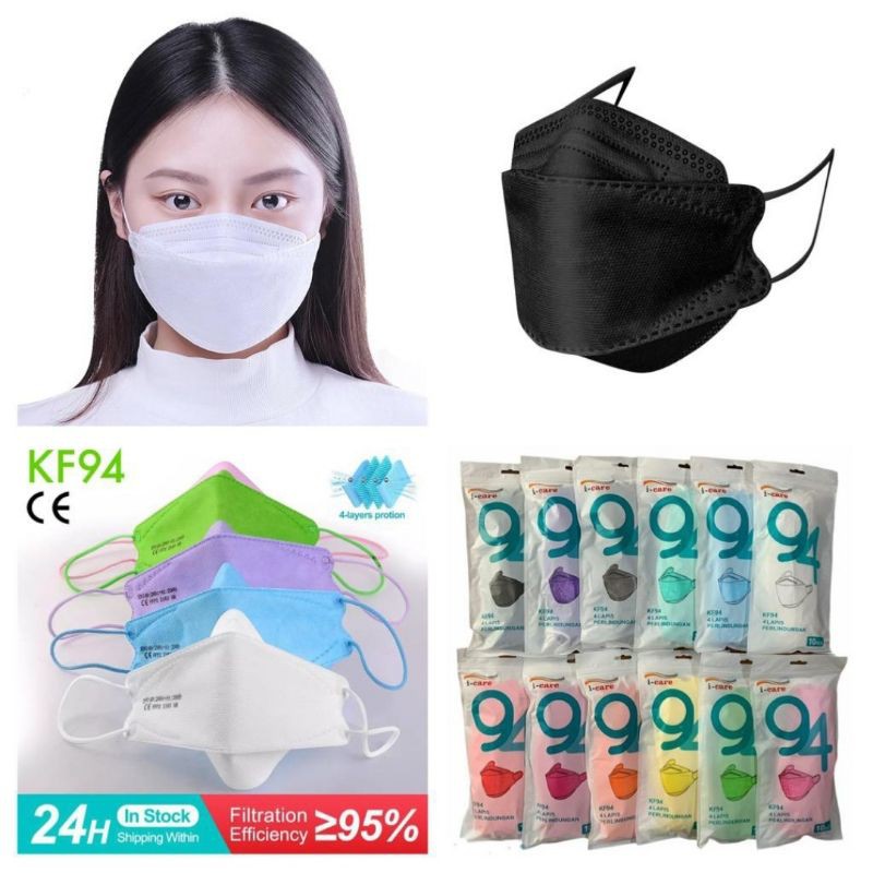 Masker KF94 4Ply Evo 3D Proctection Mask CCARE Isi 10Pcs Masker KF94 4 Ply 3D Protection CCARE