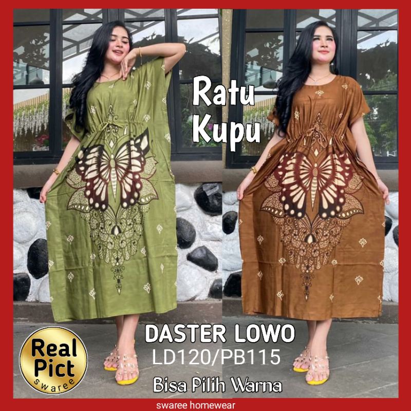 Daster Murah Lowo Jumbo Kekinian Kelelawar Bahan Kain Rayon