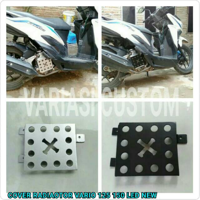 TUTUP RADIATOR VARIO 125/150 LED NEW BAHAN BAGUS