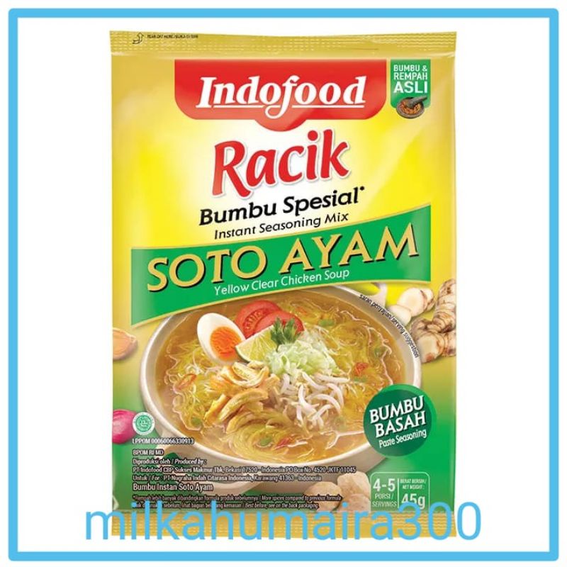 

INDOFOOD RACIK SOTO AYAM