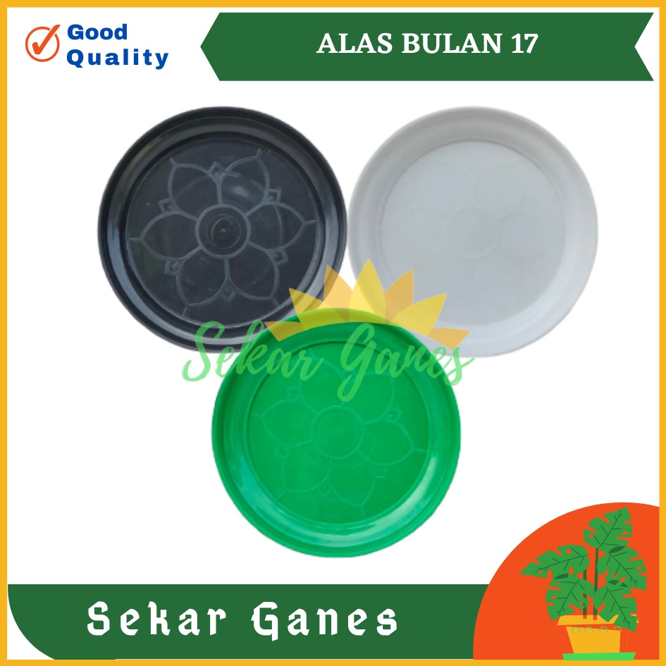 Tatakan Alas Bulan 17 Putih Hitam Kuning Hijau Tatakan Alas Kembang Pot Tawon Tirus Putih 18 20 21