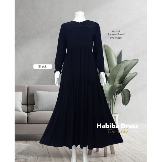 HABIBA DRESS TWILL