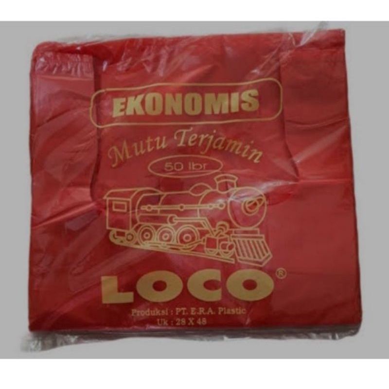 loco ekonomis 28 merah isi 50 lbr